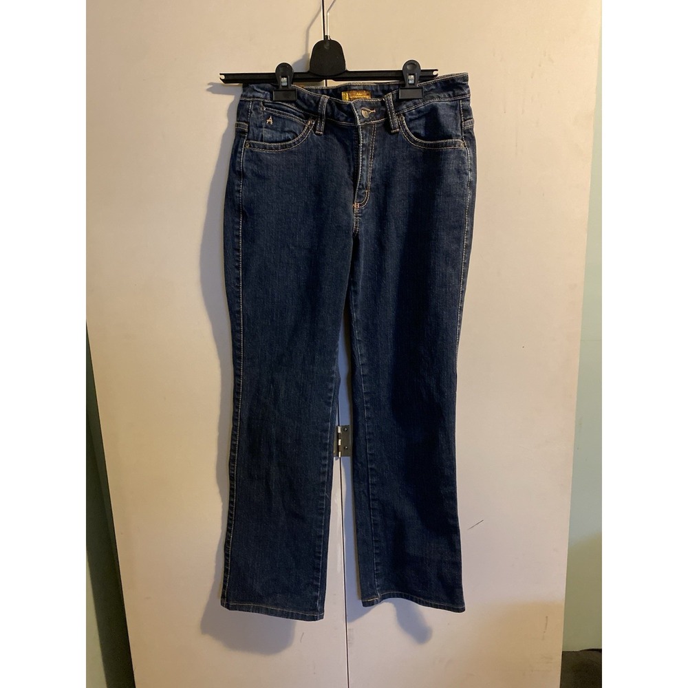 Wrangler Jeans Women 6 Dark Wash Good Aura Regular Rise Bootcut Stretch Denim